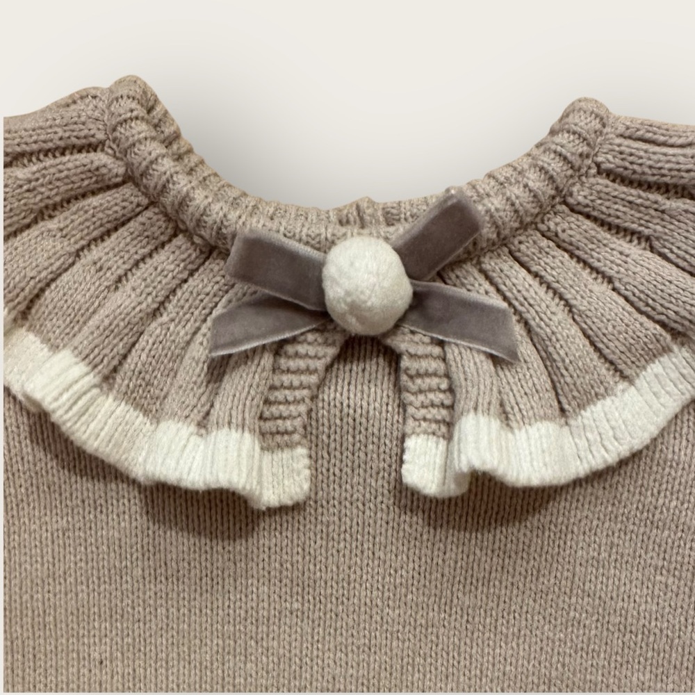 Max Studio‎ Baby Holiday Sweater Dress, Size 12M, MSRP $30 - Picture 3 of 6